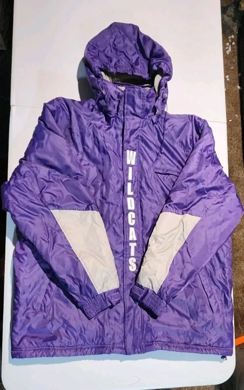 Kansas State Mens Coat XL Wildcats Hooded Winter Jacket